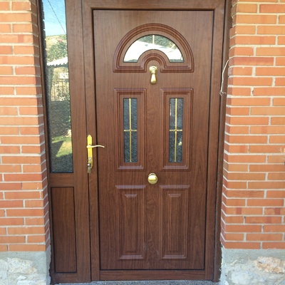 Puerta barrotillo oro