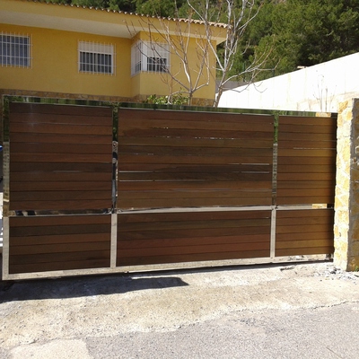 puerta corredera motorizada