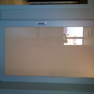 Puerta corredera vidriera