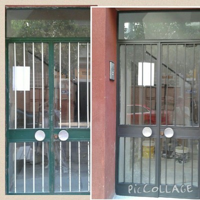 puerta de entrada a comunidad