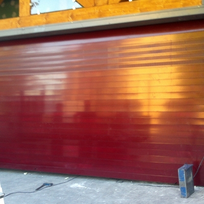 puerta enrollable de aluminio grandes dimensiones