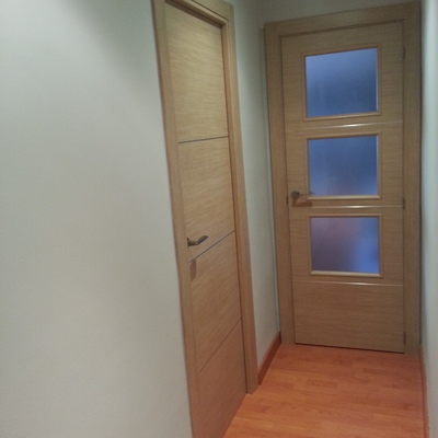 puerta grecas de aluminio