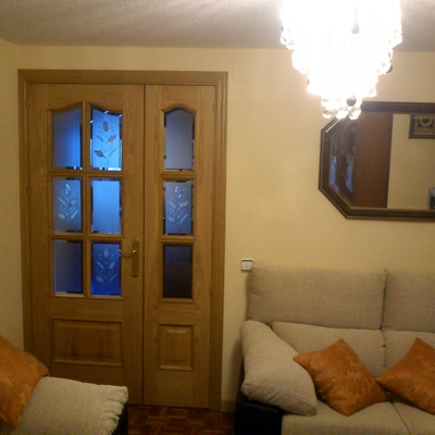 puerta provenzal doble hoja