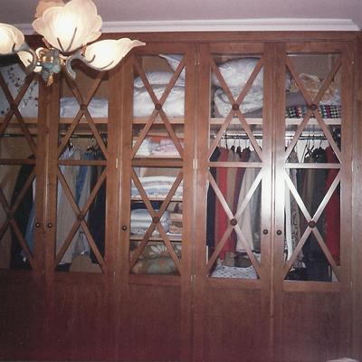 Puertas armario vestidor