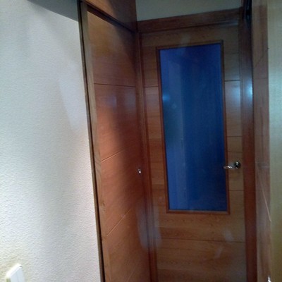 Puertas de paso cerezo