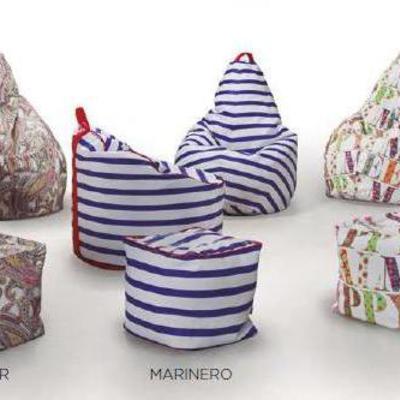 Puffs amoldables juveniles.