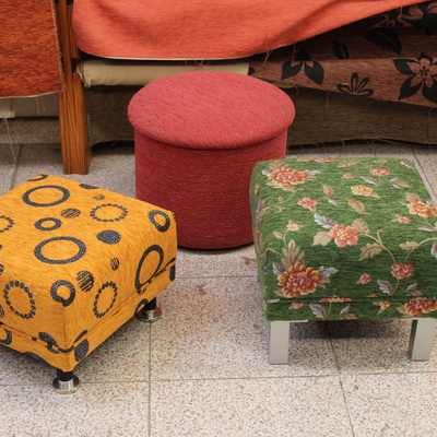 puffs de varios estilos