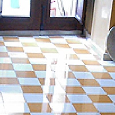 puido y vitrificado de baldosa hidraulica