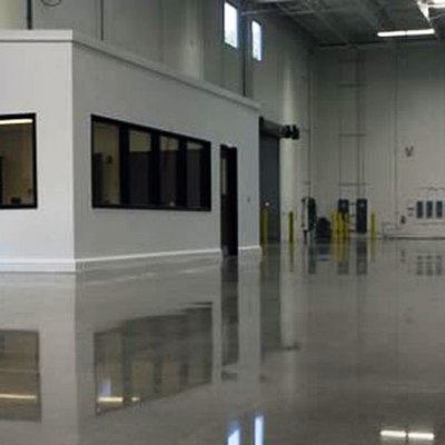 Pavimento de hormigon continuo pulido.