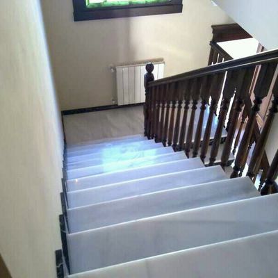 Pulimentado y cristalizado escaleras