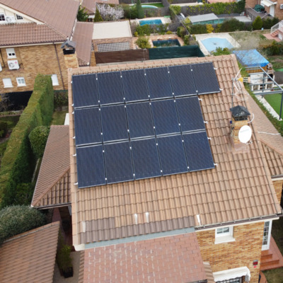 Instalación residencial en Villanueva de la Cañada