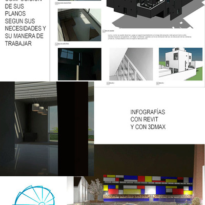 Muestra de trabajos de delineación