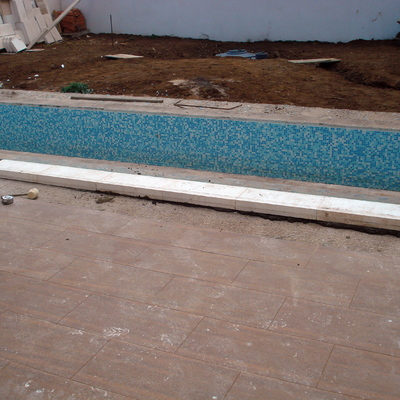 Realización de piscina
