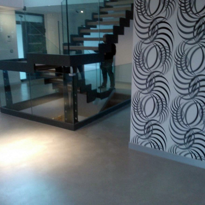 Recibidor / distribuidor microcemento