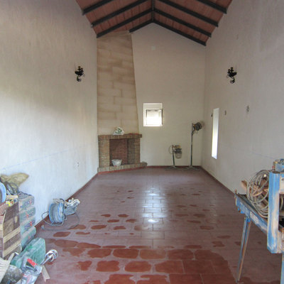 Reconstrucción de casa de campo.