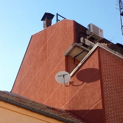 RECUBRE EL EDIFICIO CON UN ABRIGO TERMO K8