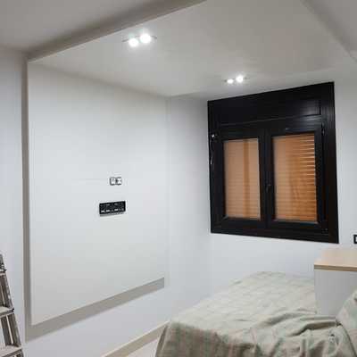 Decoración pared acabada