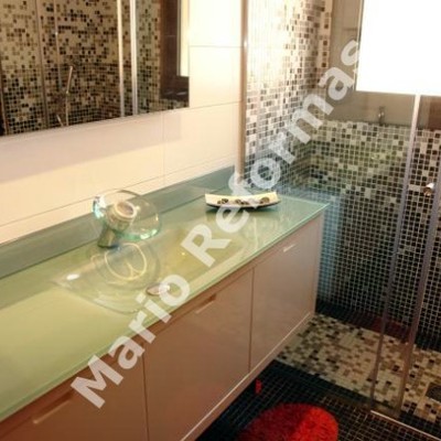 Reforma baño ducha de obra 