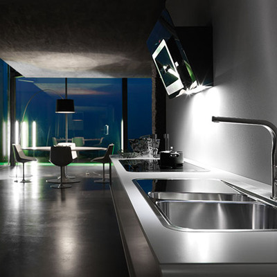 Reforma Cocina con electrodomésticos Franke