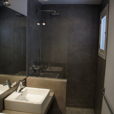 reforma con microcemento