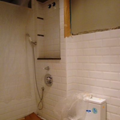 Reforma de baño - en ejecución