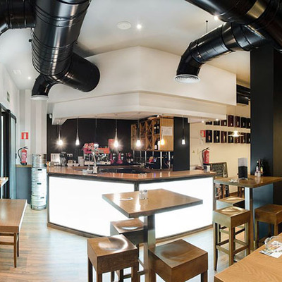Reforma de bar, restaurante en madrid. Entretapas y vinos