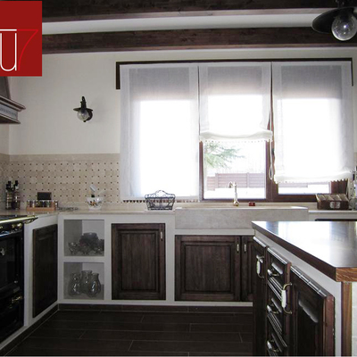 reforma de cocina rústica