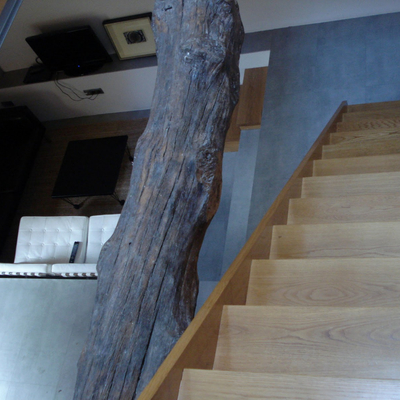 Reforma de vivienda unifamiliar preexistente en Aldán, Pontevedra.