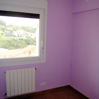 Reforma dormitorio y ventana Pvc.