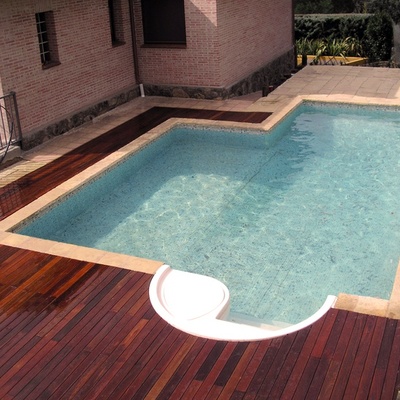 Reforma exterior, piscina