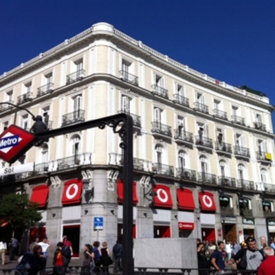 Reforma fachada Puerta del Sol-Madrid