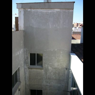 reforma de patio interior despues