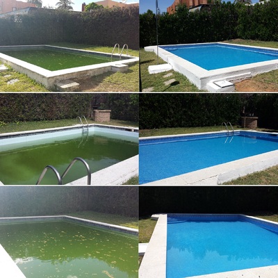Reforma integral de piscina