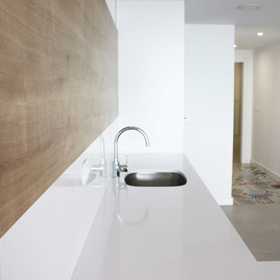 Detalle bancada cocina