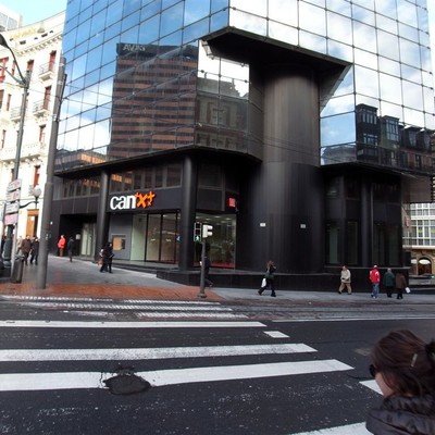 Reforma oficina Can plaza circular Bilbao.
