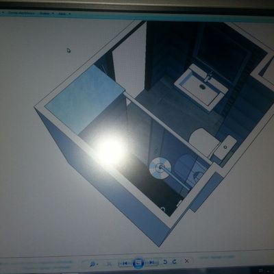 reforma wc proyecto 3d