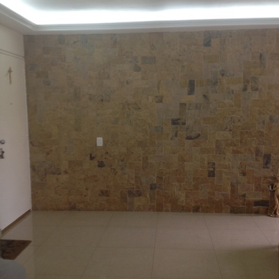 Reforma zaguán de entrada edificio de viviendas