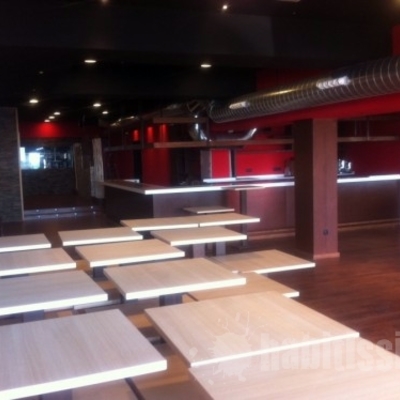 reformas del restaurante sitaps lounge en Roses
