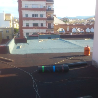 Rehabilitacion cubiertas mineral adherido