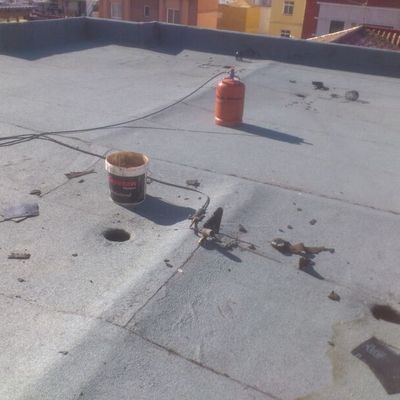 Rehabilitacion cubiertas mineral adherido