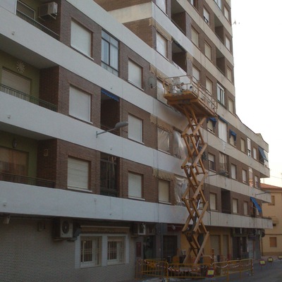 Rehabilitación de fachada edificio