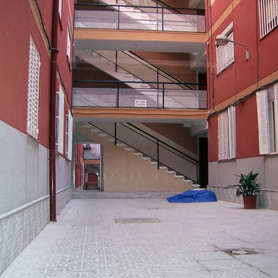 Rehabilitación de patios interiores.