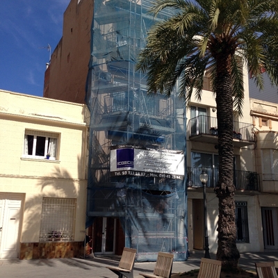 REHABILITACIÓN FACHADA BADALONA (Trabajo en proceso)