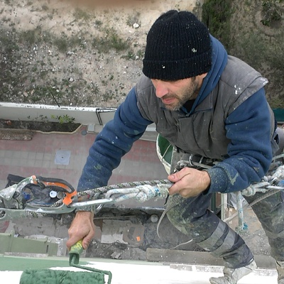 Rehabilitación fachada colegio cebac más de 10.000 m2