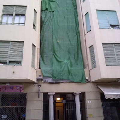 REHABILITACION FACHADA EN CALLE CISTER MALAGA