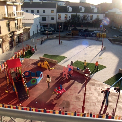 Rehabilitacion Plaza Maria Cristina en Daimiel