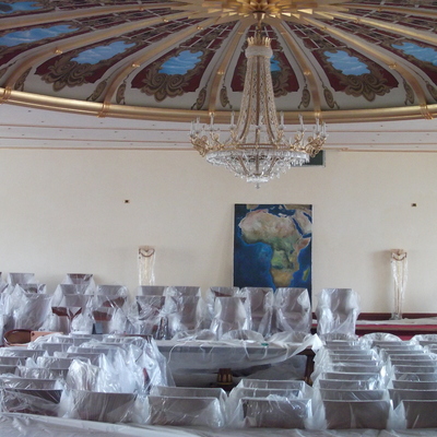 SALA DE CONFERENCIAS,PALACIO DE AFRICA,BATA.GUINEA ECUATORIAL.