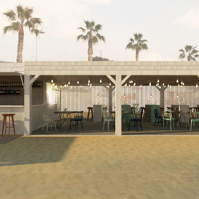 Chiringuito en Playa de La Herradura