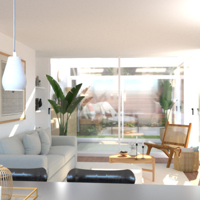 Decoración de salón comedor