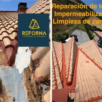 Reparación e impermeabilización tejado
